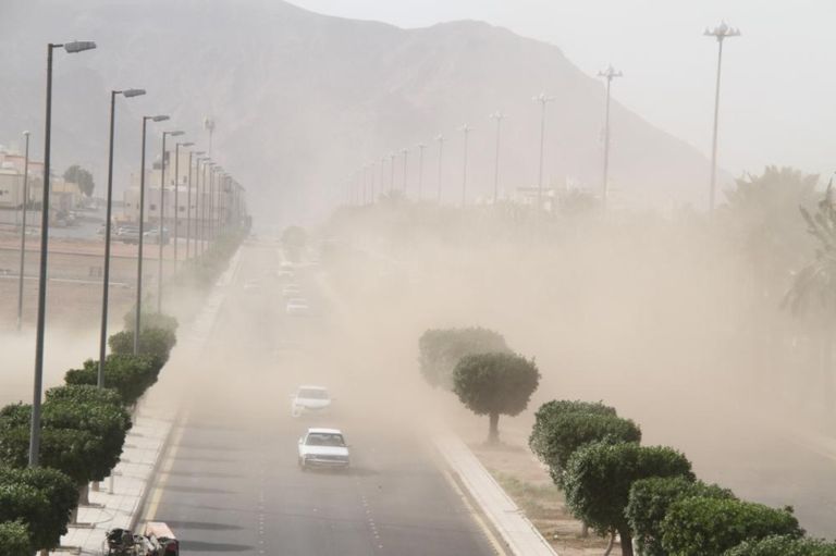 ودرجات الحرارة في الرياض 