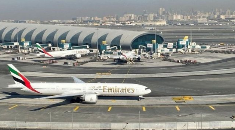 اجراءات السفر من مطار دبي	