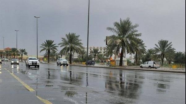 امطار رعدية في السعودية اليوم